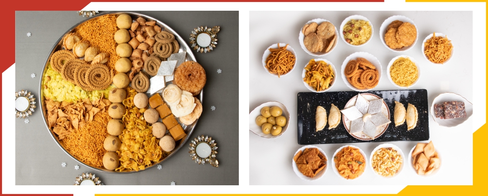 Maharashtrian and Gujarati Faral Hampers