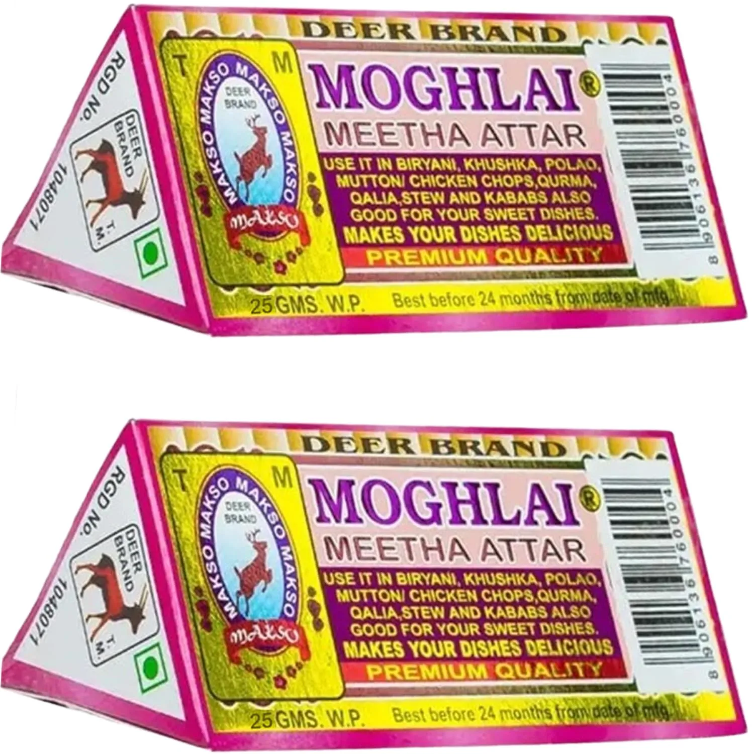 DEER BRAND Royal Mughlai Meetha DEER BRAND Royal Mughlai Meetha-Pack Size-25g(Pack of 2)