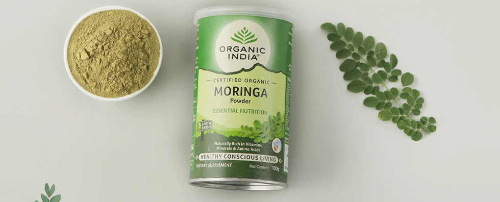 Organic India Moringa Powder - A wellness Superfood