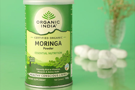 Organic India Moringa Powder - A wellness Superfood