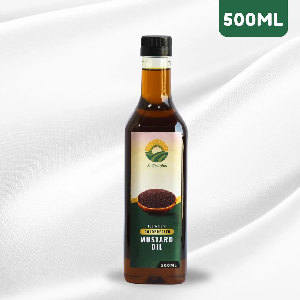Mustard Oil Coldpressed Mustard Oil Coldpressed-Pack Size-1ltr