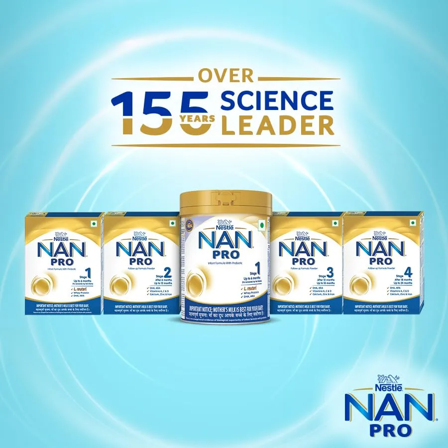 Nestlé NAN PRO 4 Follow Up Formula Powder - Image 4