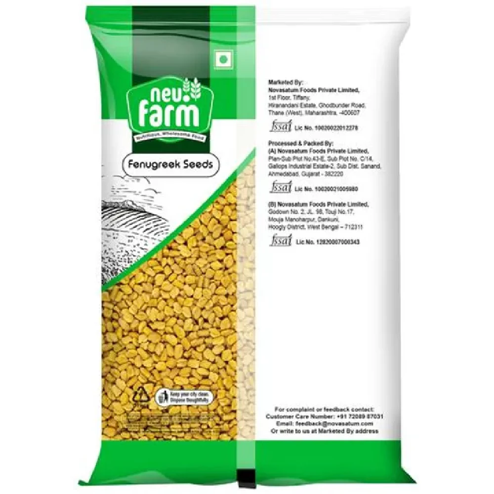 neu.farm Fenugreek / Methi - Promotes Digestion - Image 2