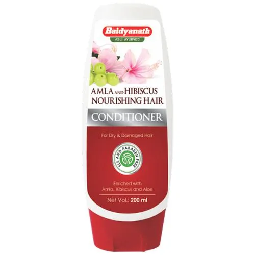 Baidyanath Amla & Hibiscus Nourishing Hair Conditioner Anti Frezz - Image 1