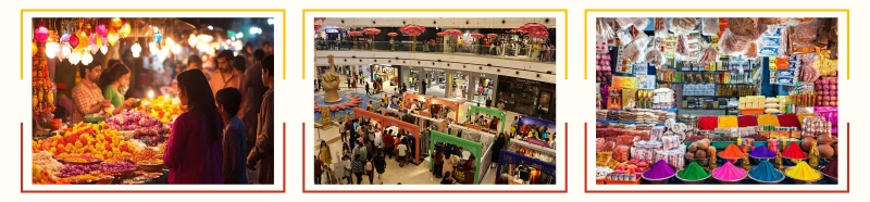 offline diwali shopping