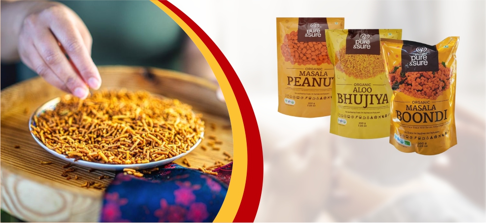 Explore Phalada Pure & Sure Organic Snacks at the Desi Food