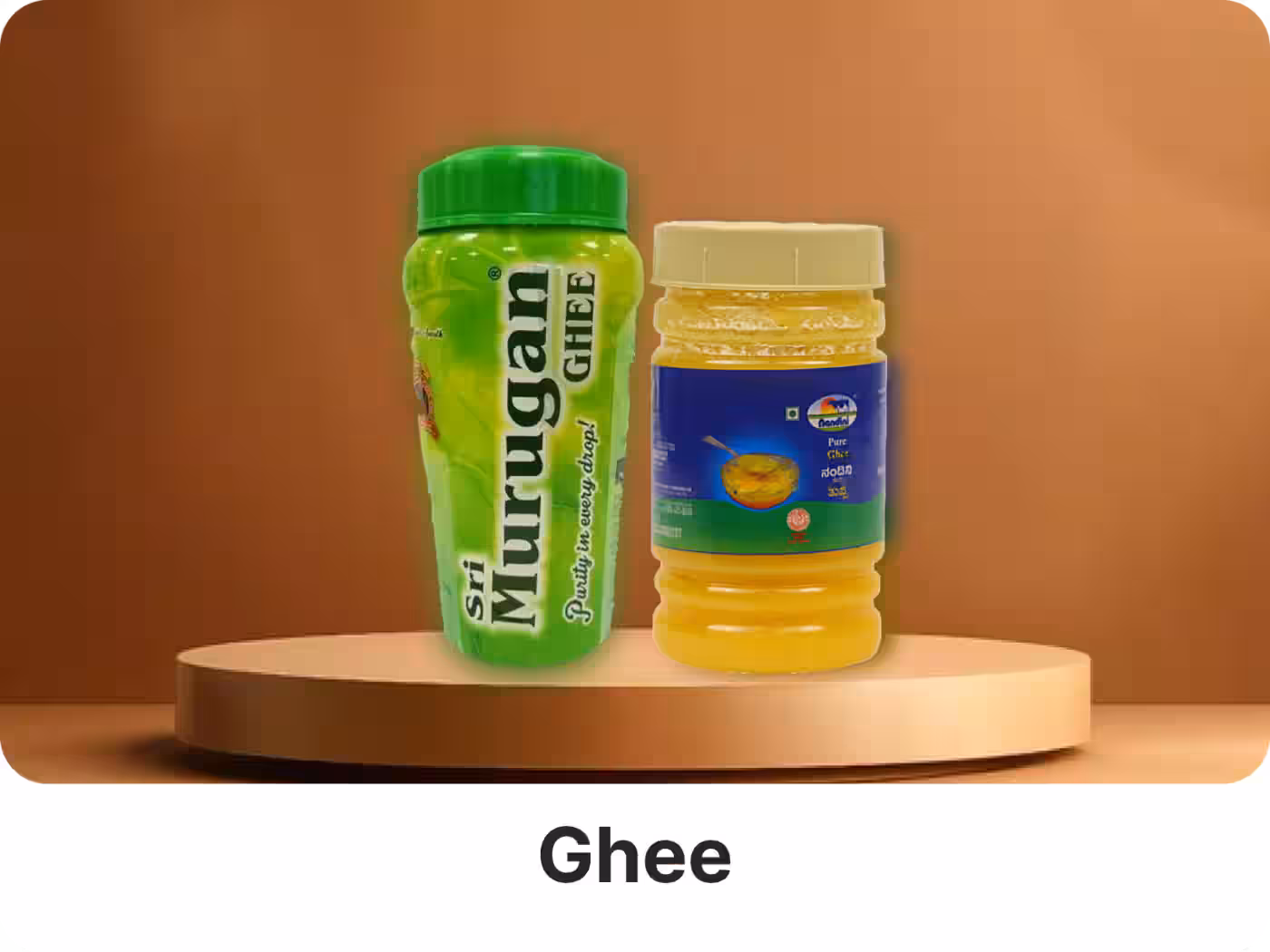Ghee category - Premium quality Indian grocery products