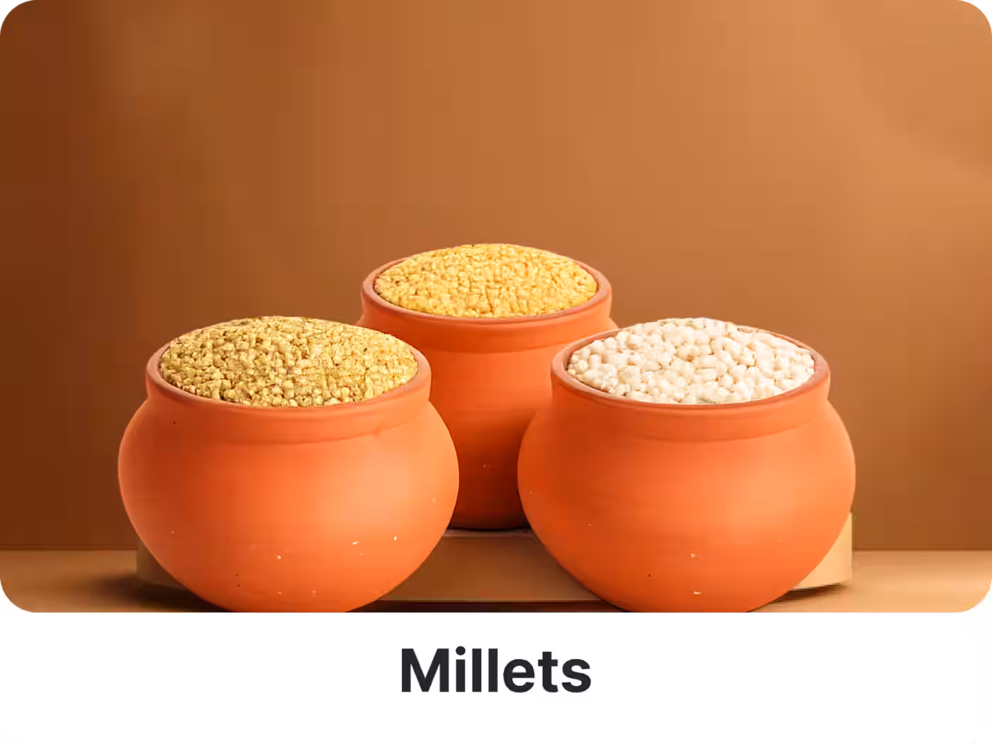 Millets category - Premium quality Indian grocery products
