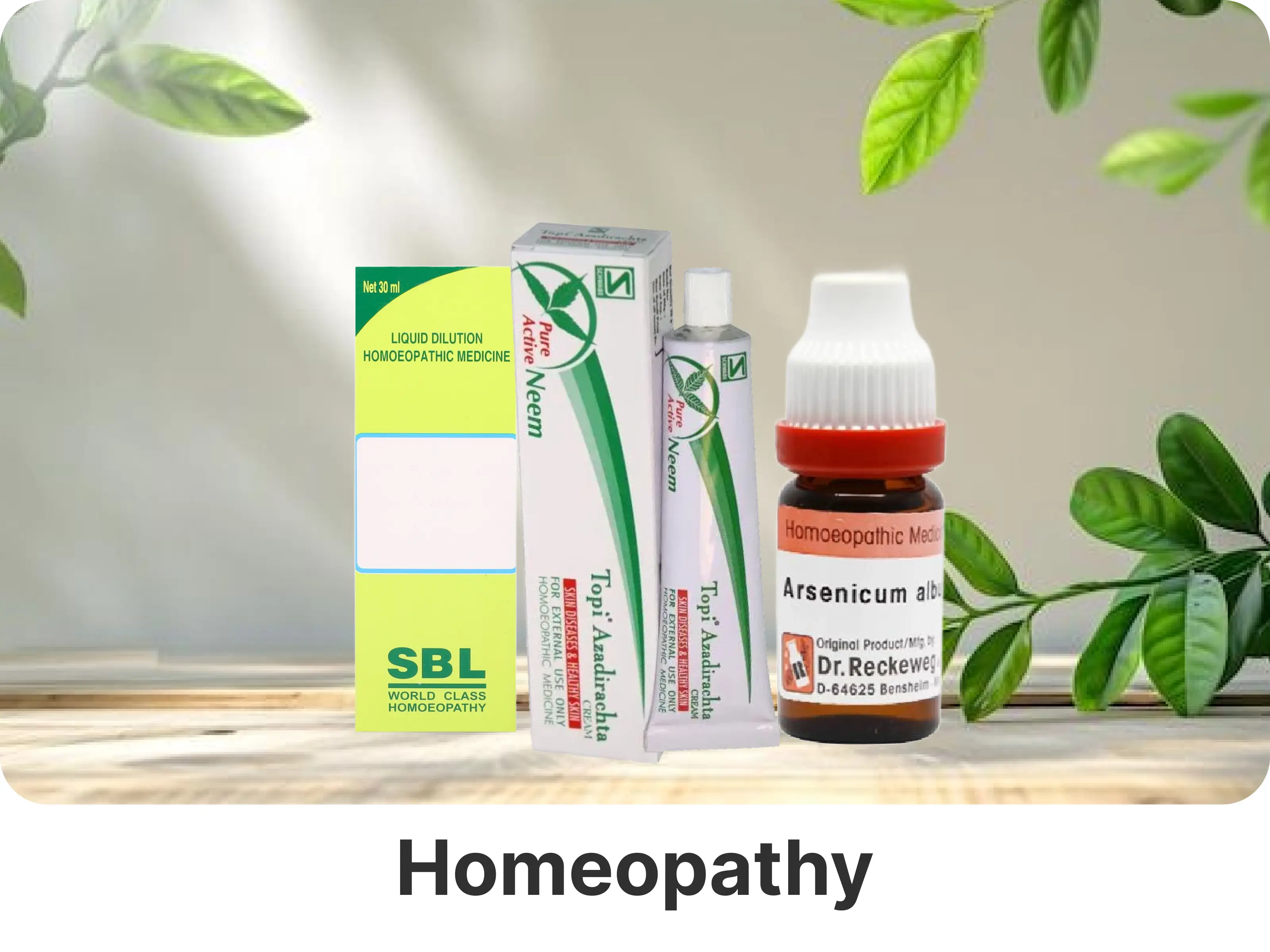 Homeopathy category - Premium quality Indian grocery products