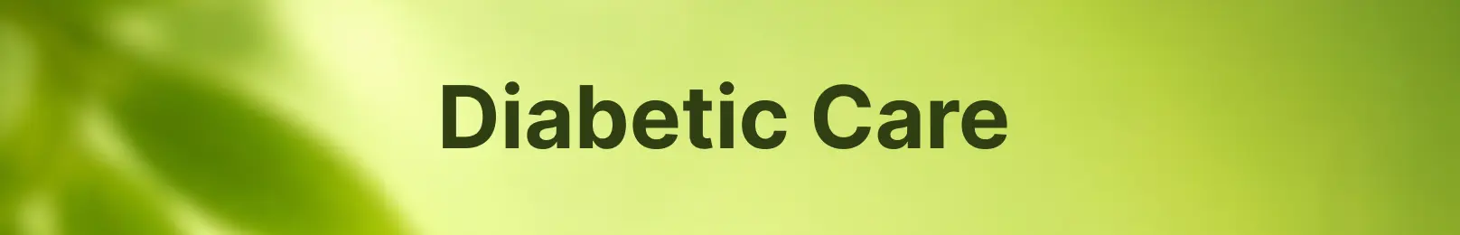 Diabetic Care Collection