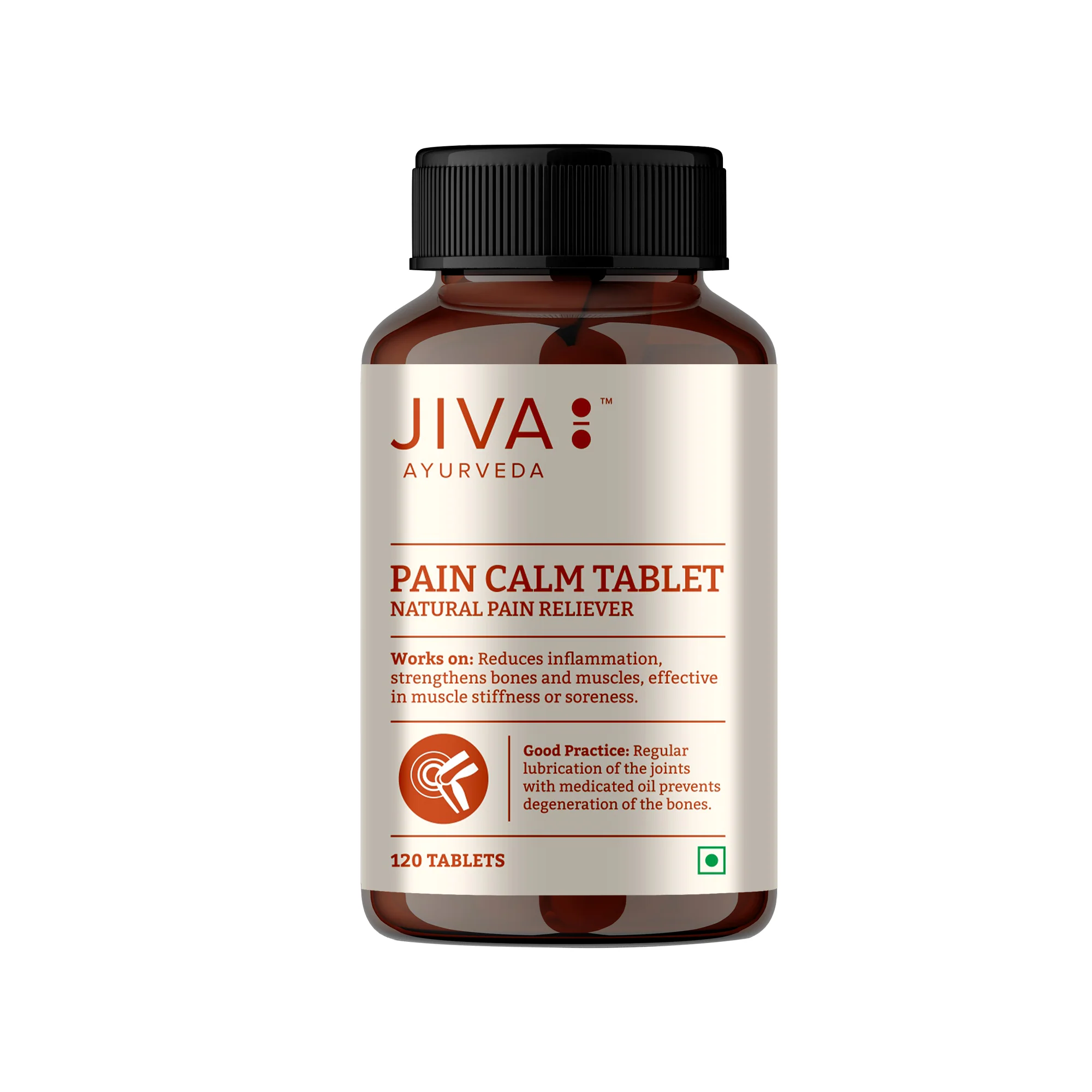 Jiva Ayurveda Pain Calm Tablet - Image 1