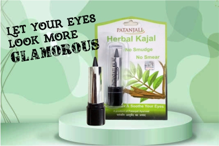 Patanjali Herbal Kajal: Natural Eye-Definer with herbs