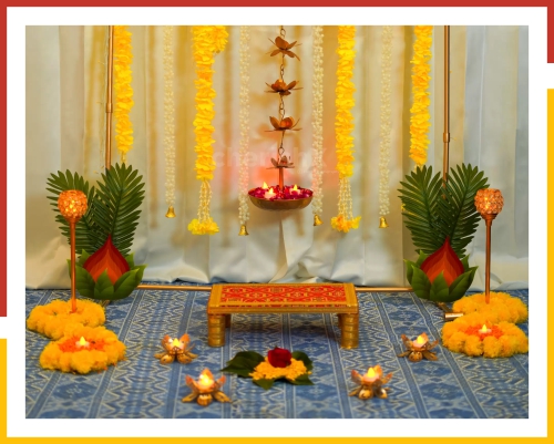 Pooja Space decoration