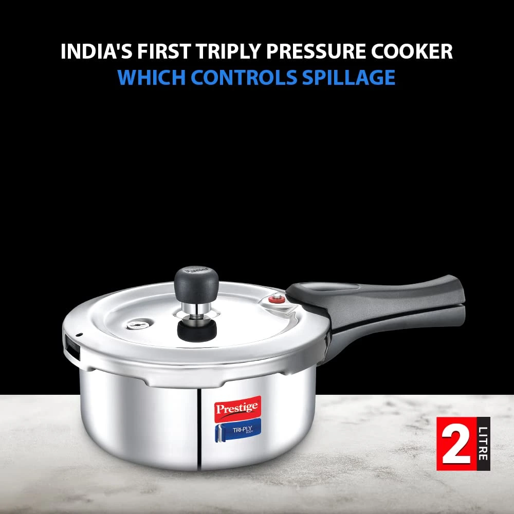 Prestige Svachh Triply Outer Lid Pressure Cooker - Image 2