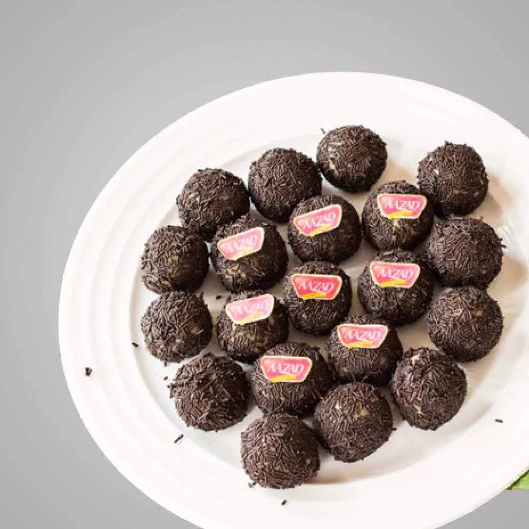 Aazad Choco Rosher Balls | Rich Chocolate Confectionery | Traditional Ahmedabad Sweet Treats 250 gms