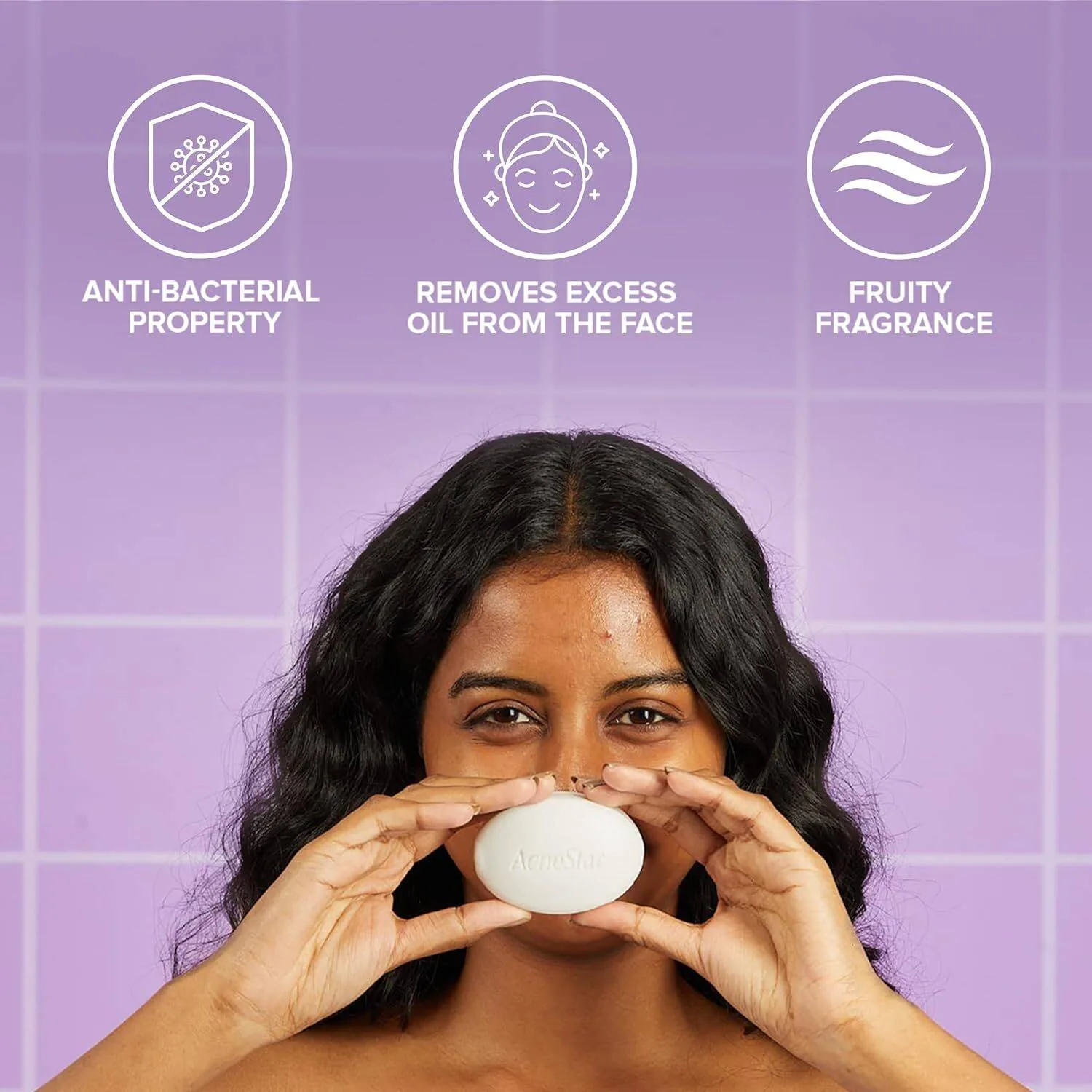 Acnestar Acne Star Soap | Anti-Acne & Oil Control | Dark Spot & Pigmentation Clear-2