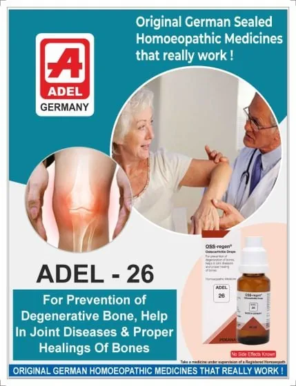 Adel Homeopathy 26 Oss-Regen Drops | Bone Health Support | Natural Skeletal Care-2