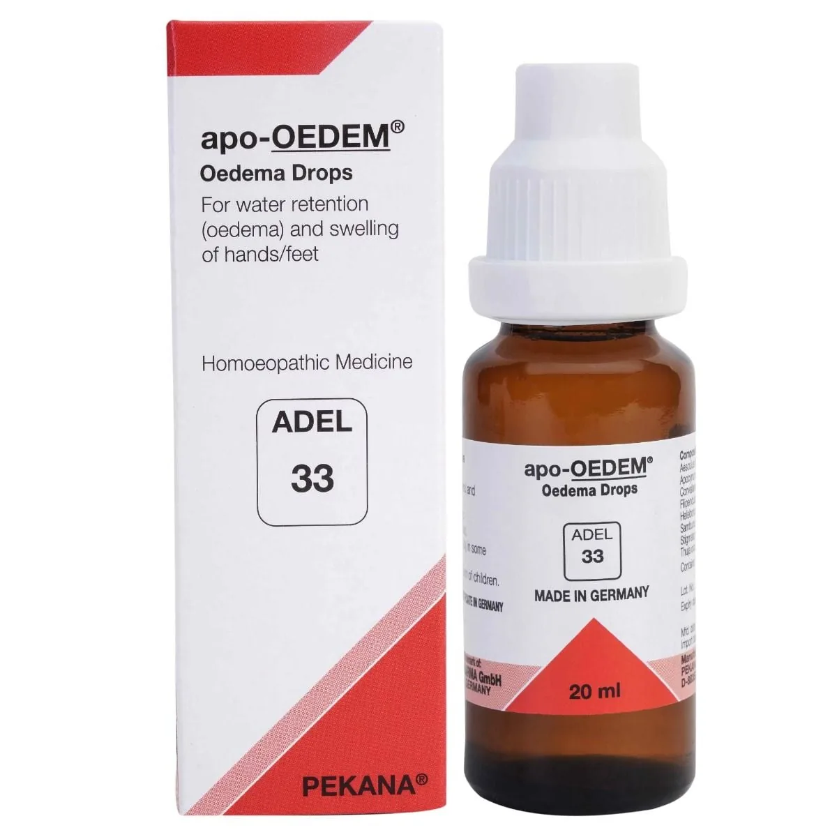 Adel Homeopathy 33 Apo Oedem Drop