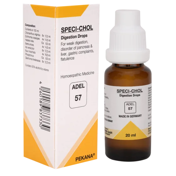 Adel Homeopathy 57 Speci-Chol Digestion Drops | Natural Digestive Support | Liver and Pancreatic Wellness-3