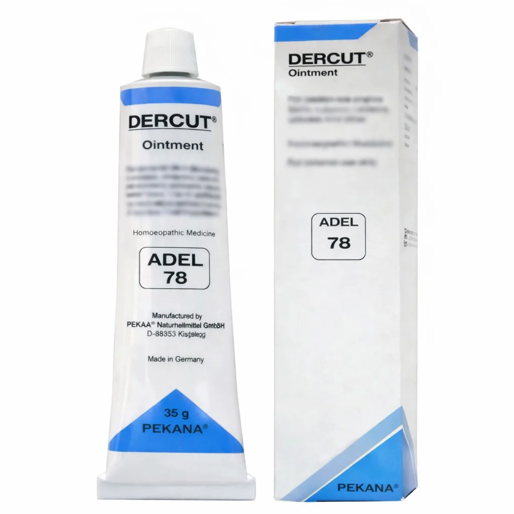 Adel Homeopathy 78 Dercut Ointment | Natural Homeopathic Skin Cream | Soothes Irritation and Redness-1