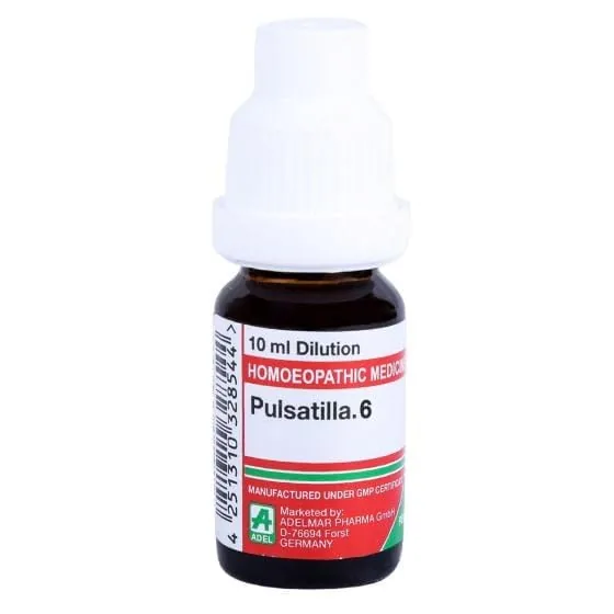 Adel Homeopathy Pulsatilla Dilution | Natural Homeopathic Remedy | For Shifting Symptoms & Cold Relief-1