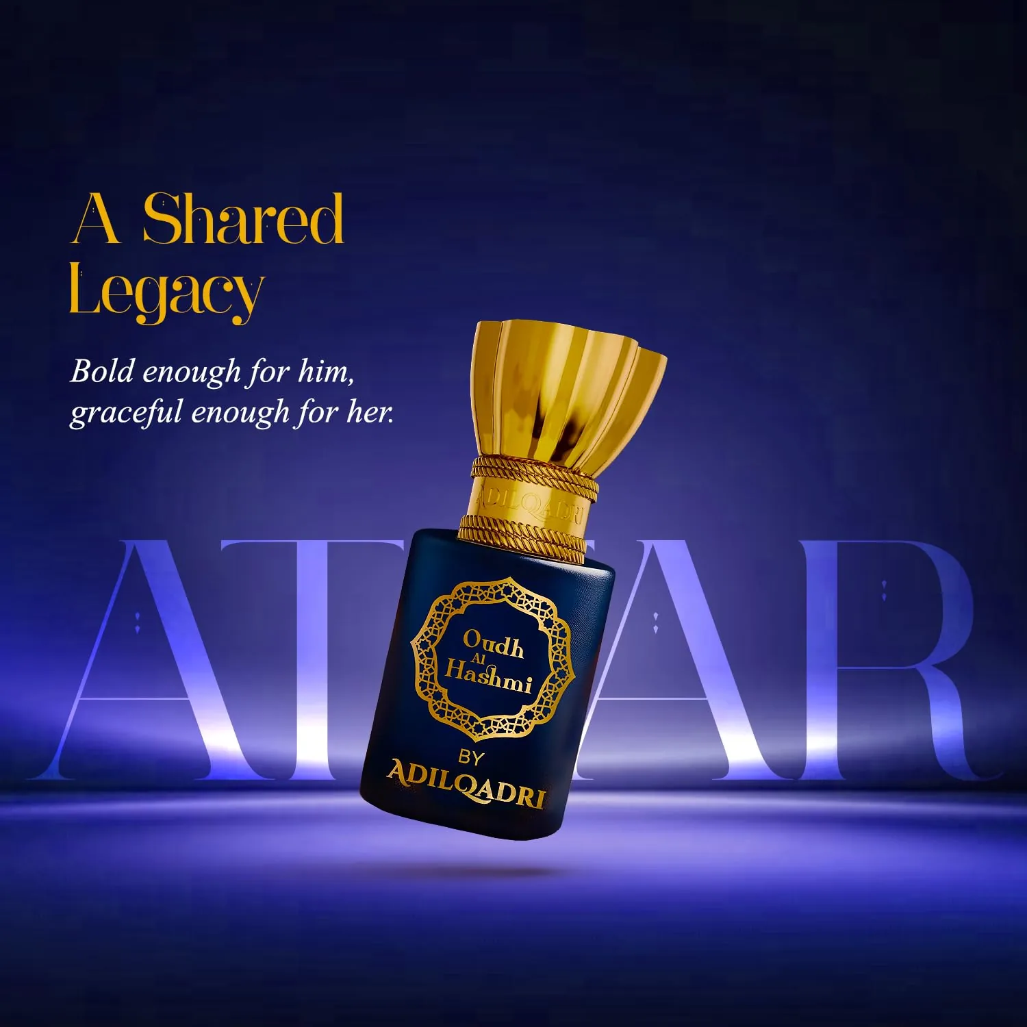 AdilQadri Oudh Al Hashmi Attar Perfume | Non-Alcoholic Roll-On | Long-Lasting Oriental Woody Fragrance-4
