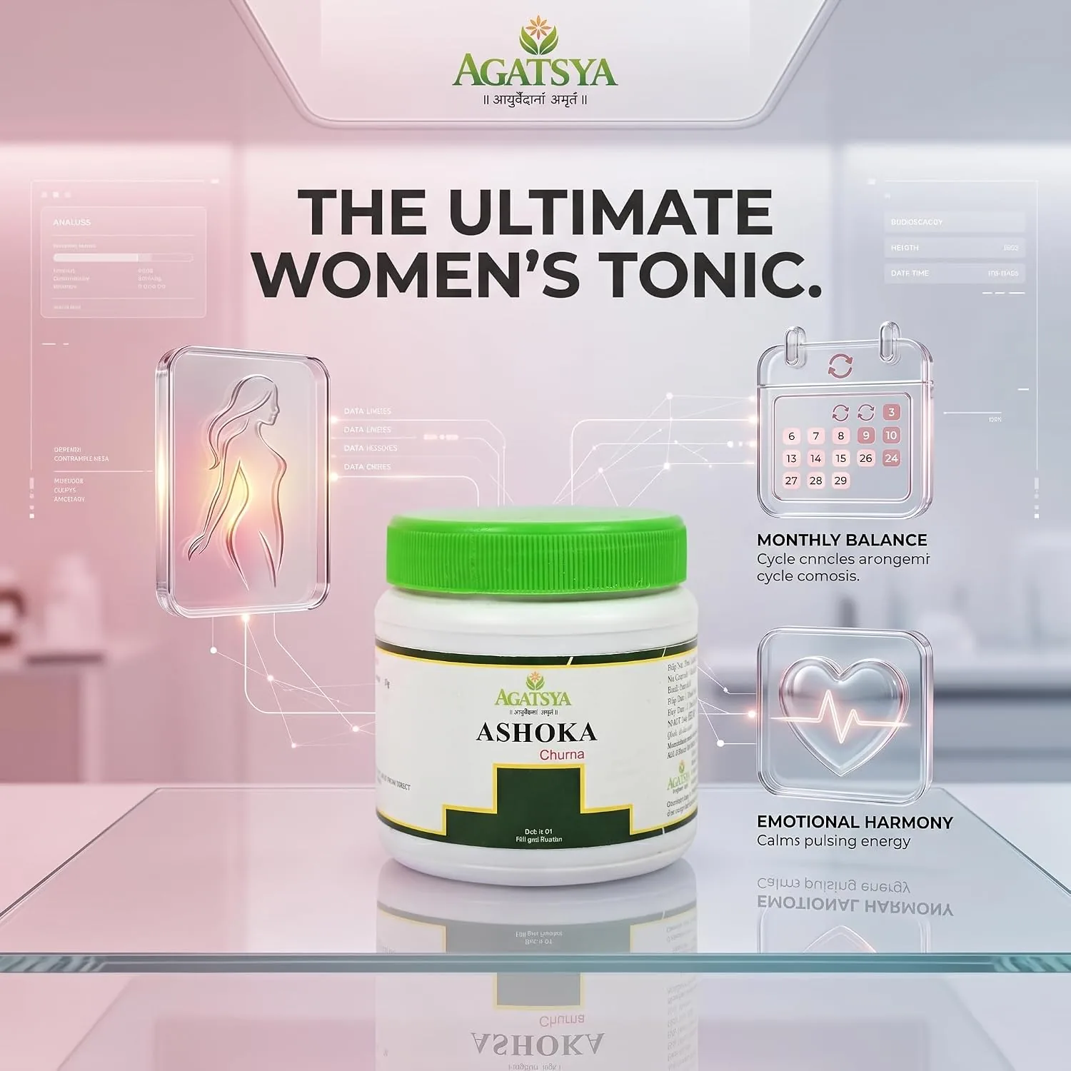 Agatsya Ashoka Churna | Pure Ashoka Bark Powder | Traditional Female Wellness Support-3