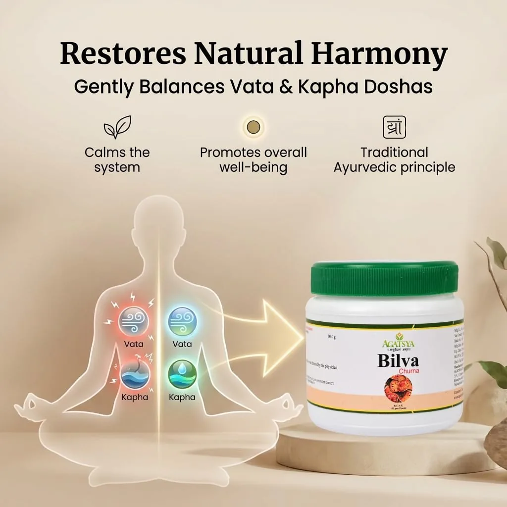 Agatsya Bilva Churna | Pure Bael Fruit Powder | Natural Digestive Support-6