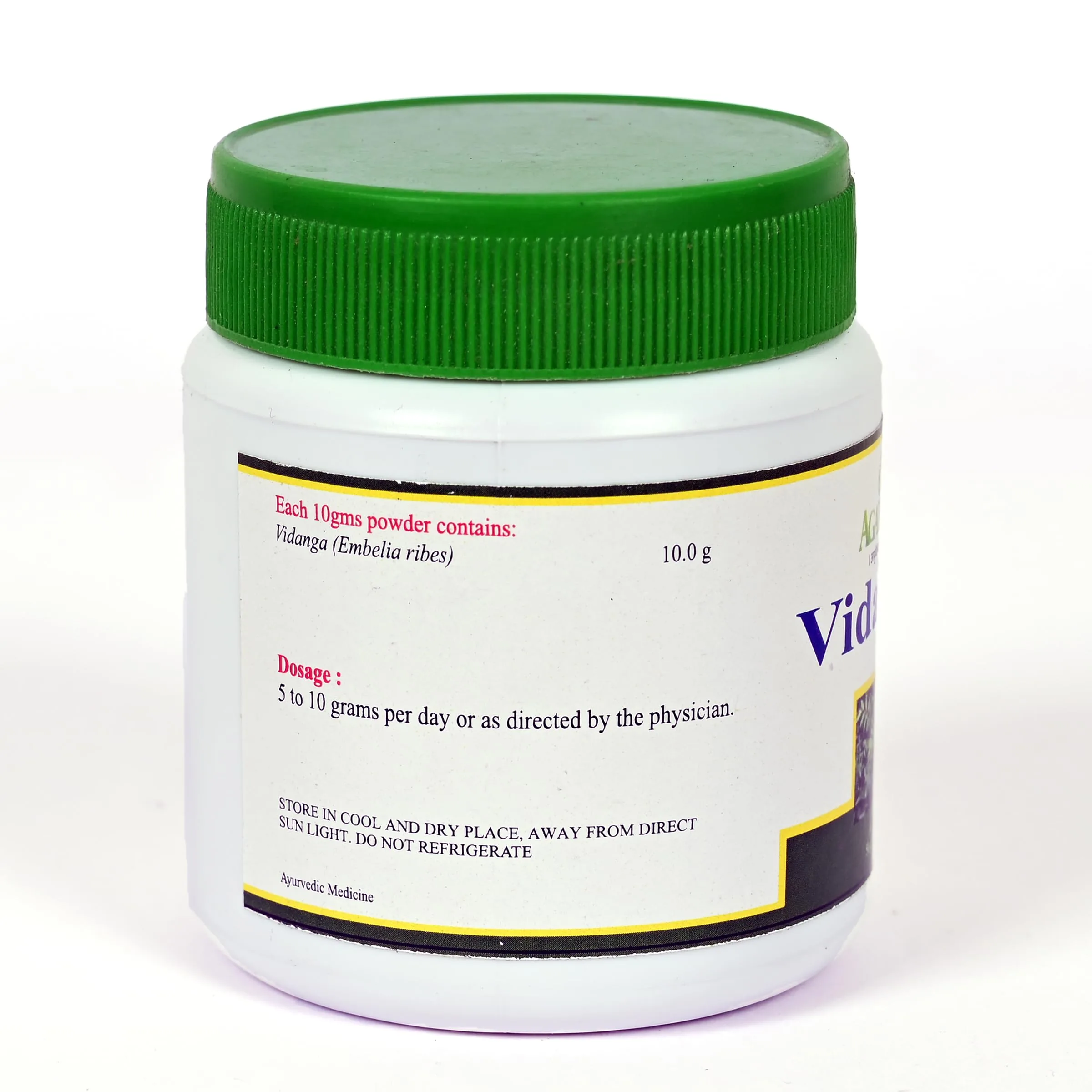 Agatsya Vidanga Churna | Pure Embelia Ribes Powder | Natural Digestive Support-2