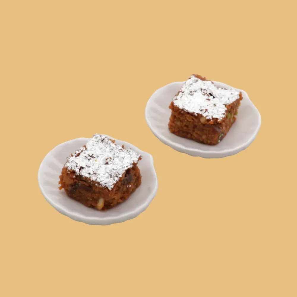 Agra Sweets Banjara Anjeer Dry Fruit Kalakand | Traditional Milk Fudge | Enriched with Figs & Nuts