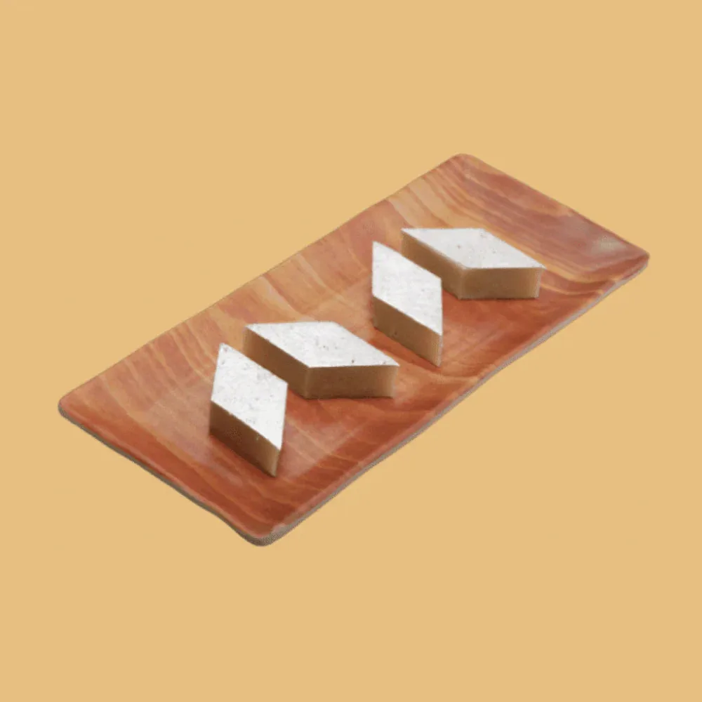 Agra Sweets Banjara Badam Katli | Almond Mithai | Pure Ghee Festive Sweet