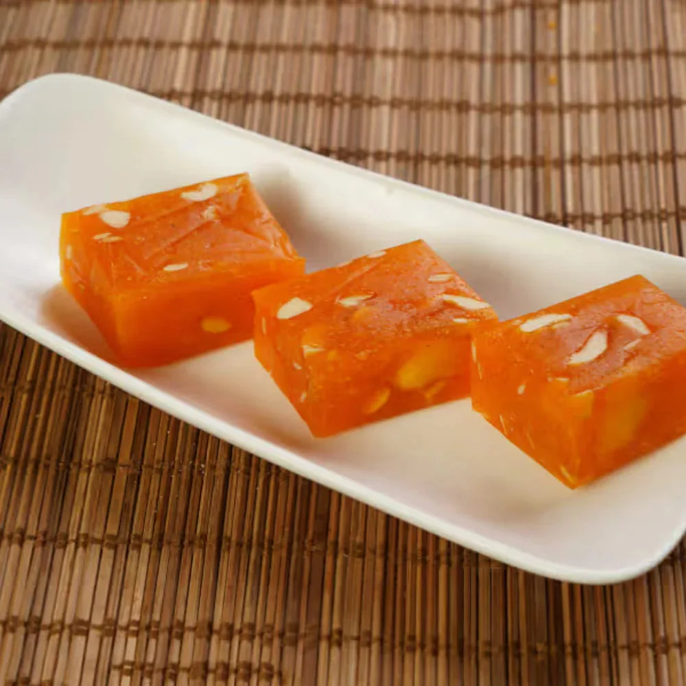 Agra Sweets Banjara Dry Fruit Bombay Halwa | Soft Chewy Mithai | Pure Ghee Indian Sweet