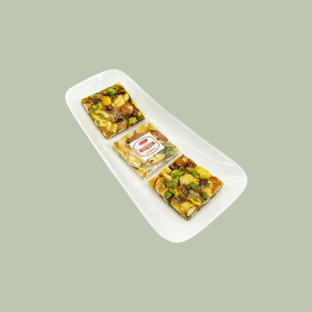Agra Sweets Banjara Dry Fruit Chikki | Nutritious Jaggery Brittle | Authentic Indian Mithai