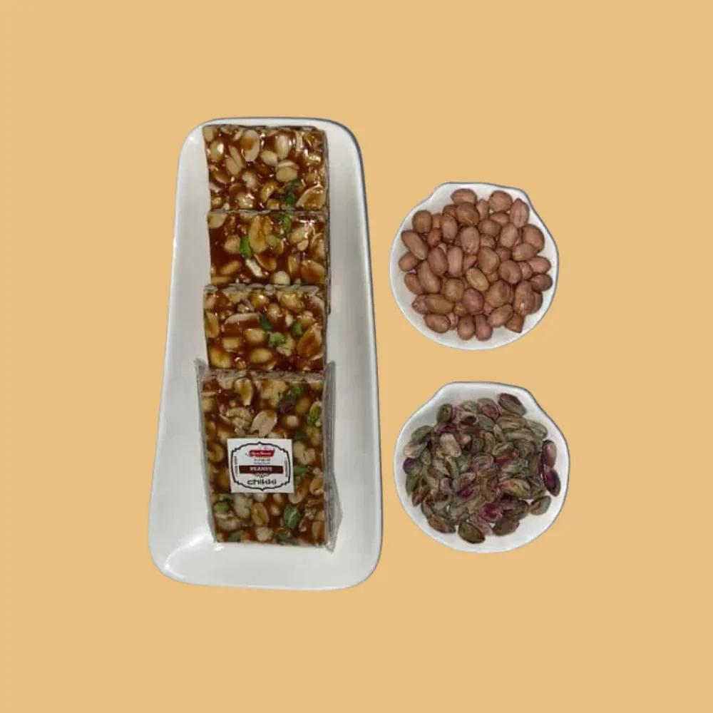 Agra Sweets Banjara Phalli Chikki | Authentic Peanut Jaggery Sweet Brittle | Traditional Indian Snack