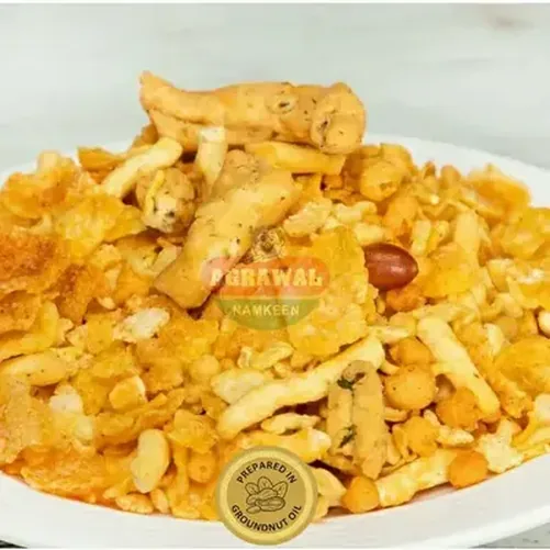 Agarwal Namkeen Gulaab Mixture | Authentic Indori Snack | Sweet & Spicy Savory-2