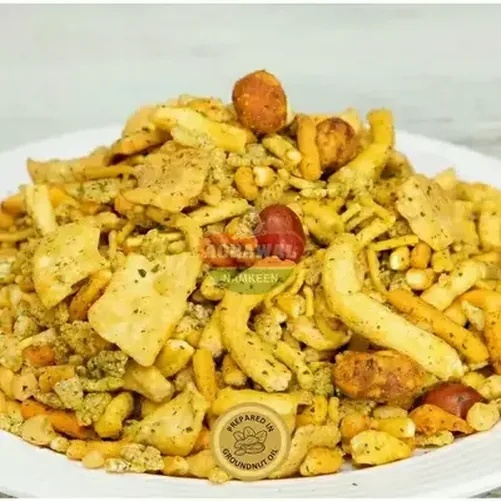Agarwal Namkeen Malwi Mixture | Traditional Indori Sweet & Spicy Snack | Authentic Groundnut Oil Namkeen-2