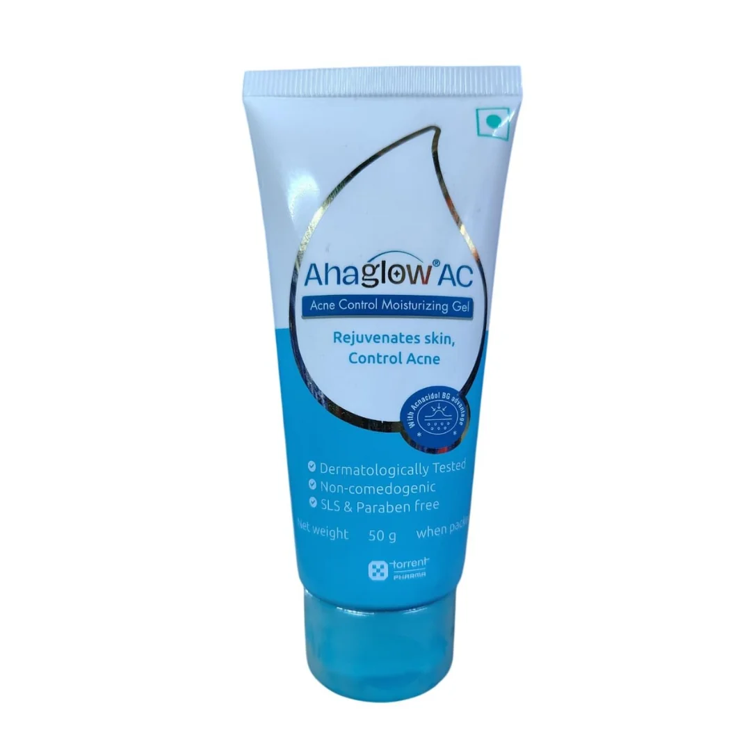 Ahaglow Acne Control Moisturizing Gel | Hydrating Skincare | Non-Comedogenic Formula for Clear Skin-1