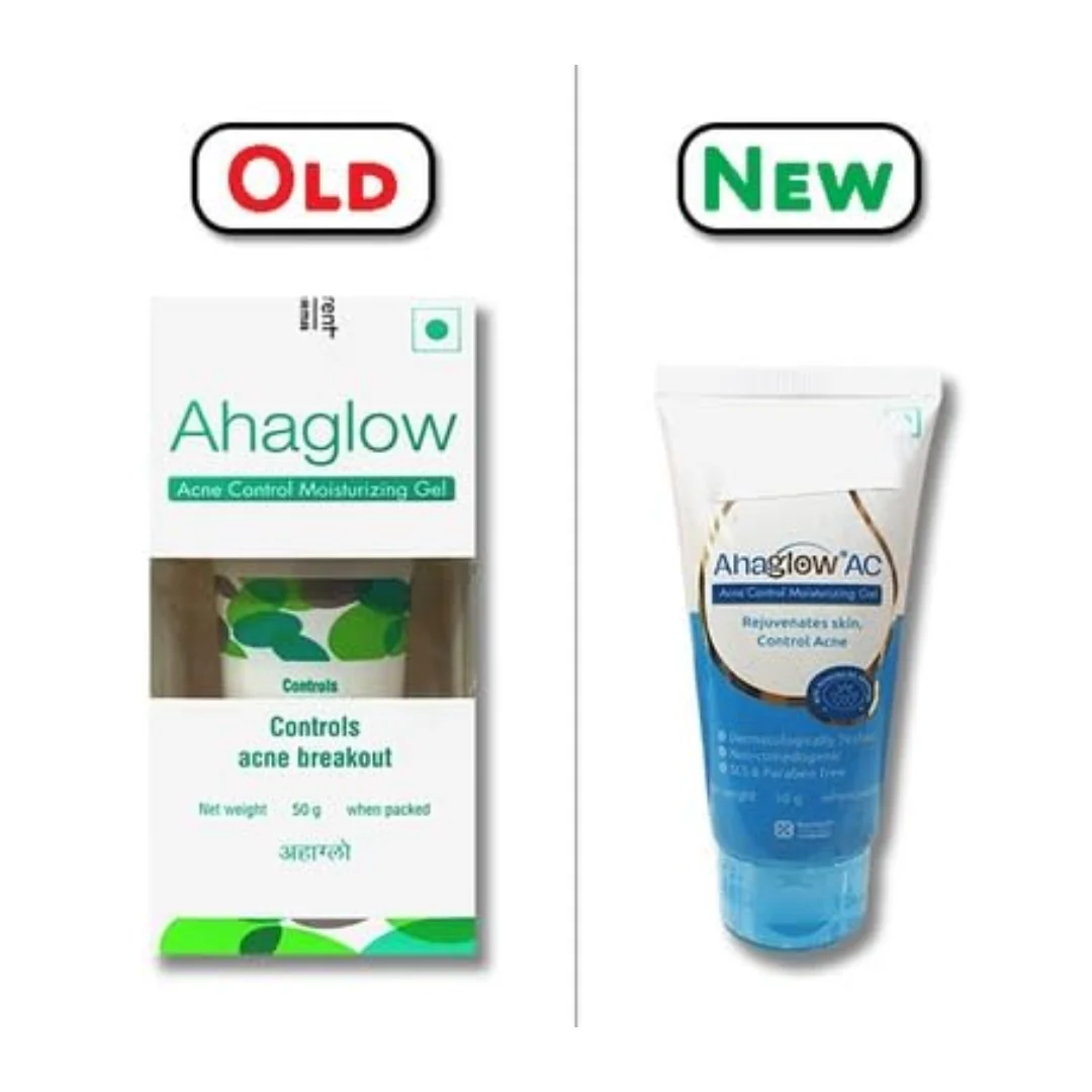 Ahaglow Acne Control Moisturizing Gel | Hydrating Skincare | Non-Comedogenic Formula for Clear Skin-2
