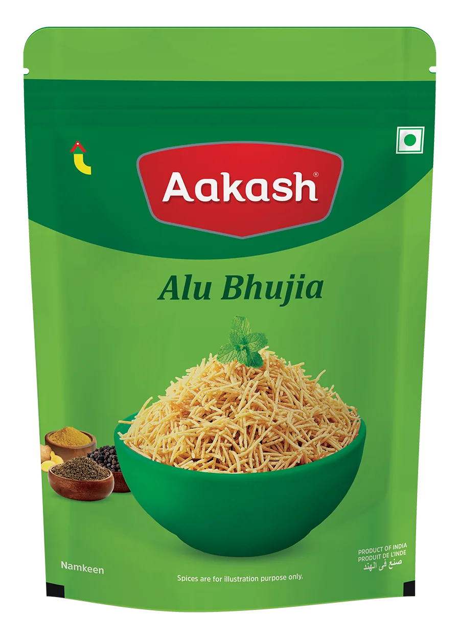 Akash Alu Bhujia | Crispy Indori Potato Sev | Spicy Savory Snack
