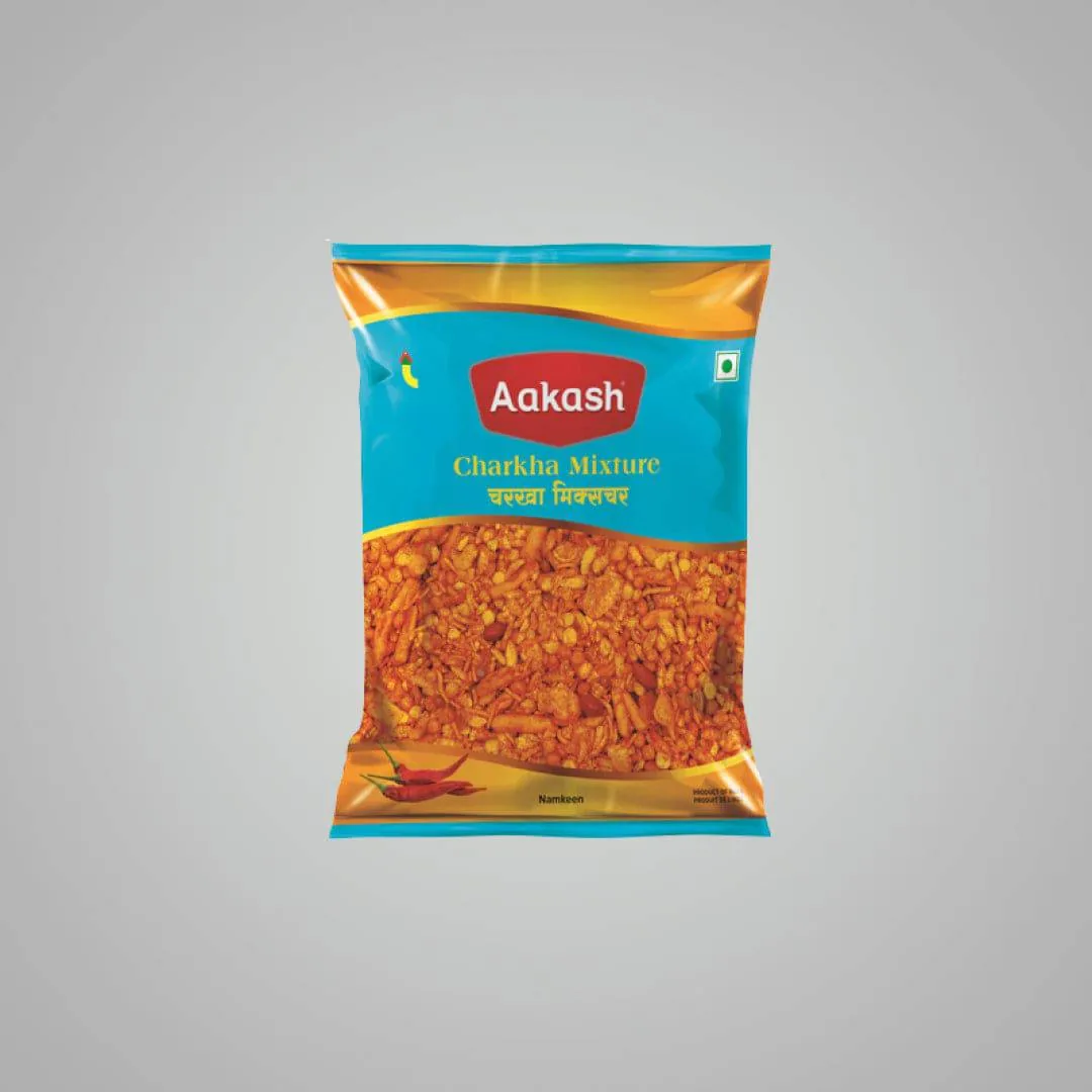 Akash Charkha Mixture | Spicy Indori Namkeen | Crunchy Snack Mix 500 gm