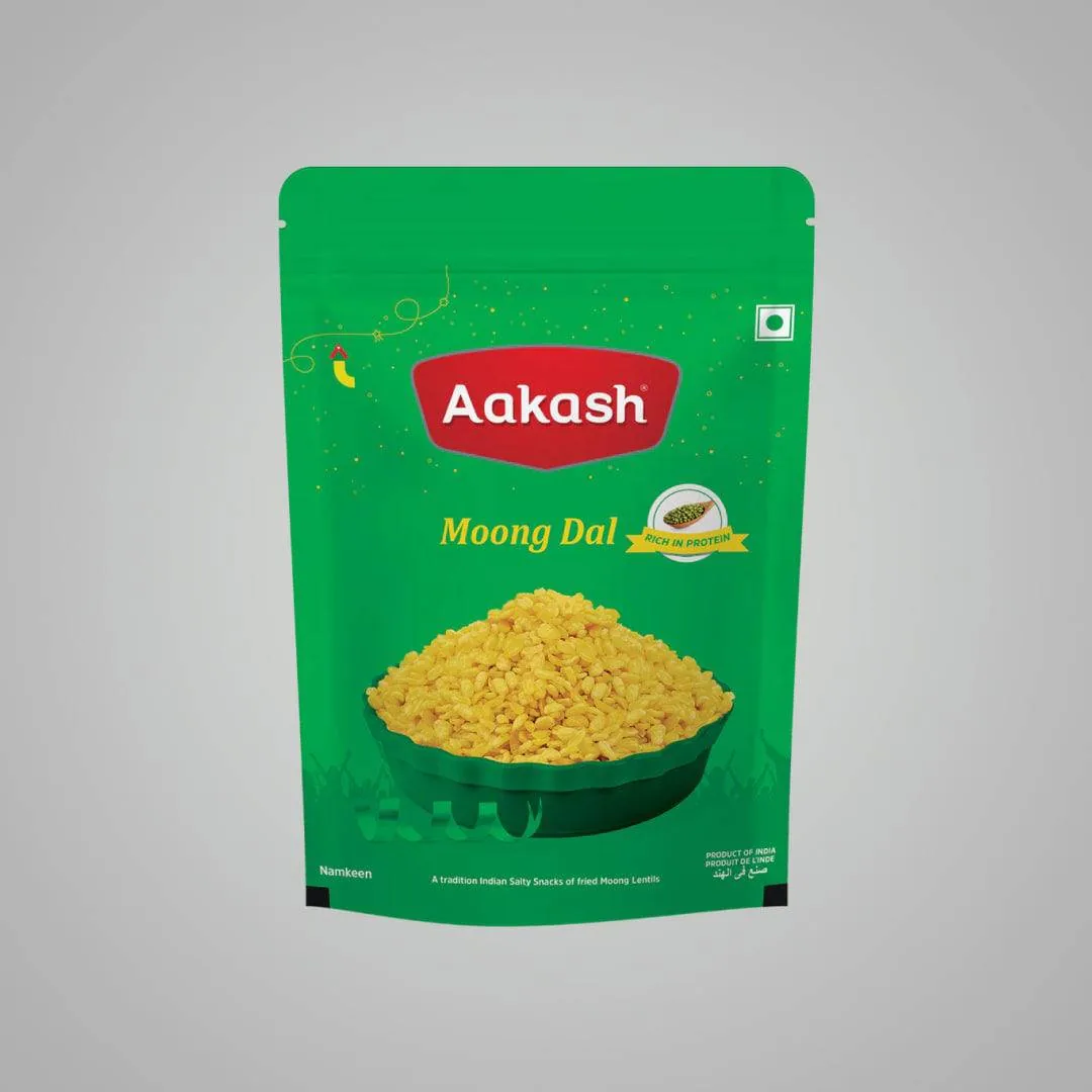 Akash Moong Dal | Crispy Savory Namkeen | Authentic Indori Snack
