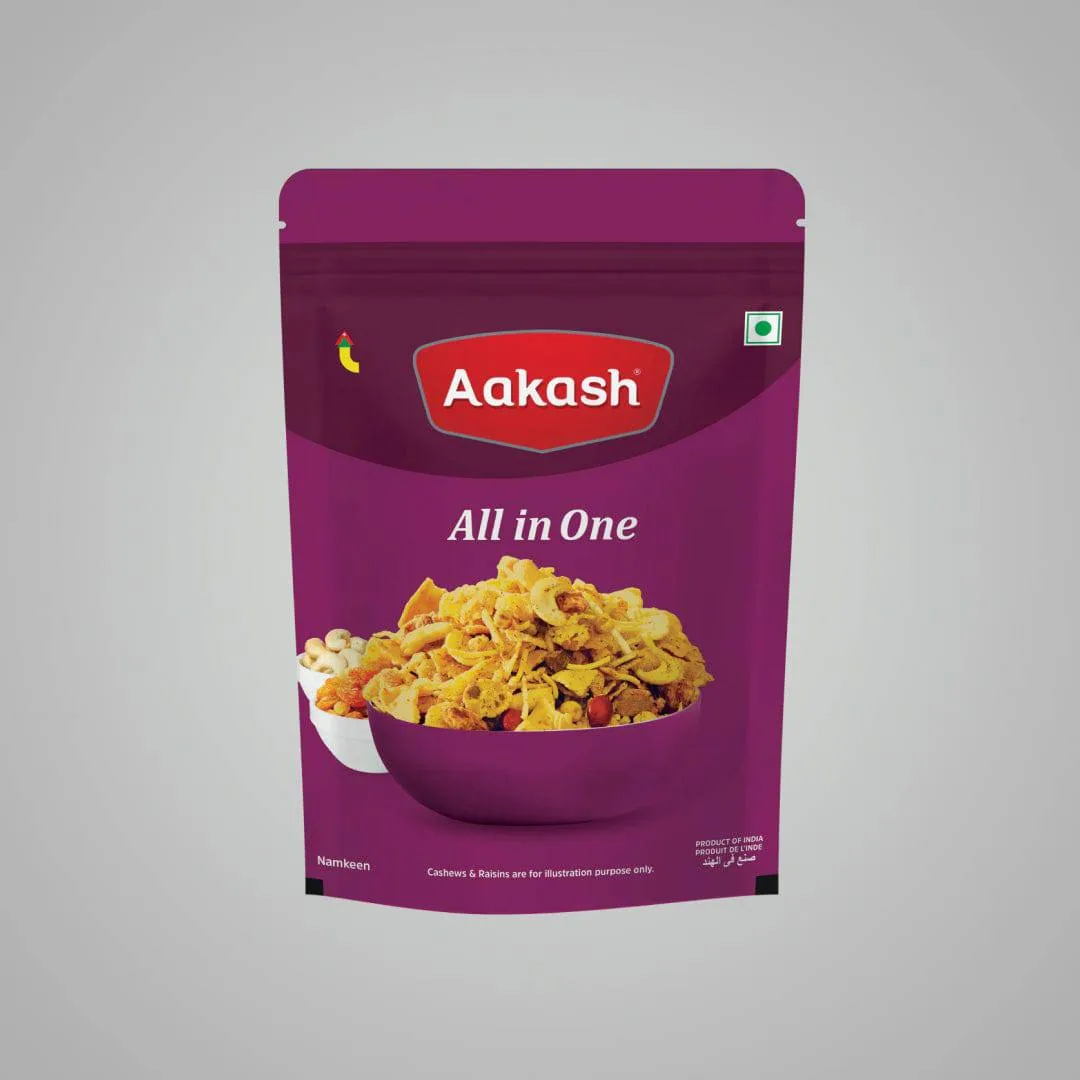 Akash namkeen All in One | Indori Sweet and Salty Mixture | Crispy Ready to Eat Snack