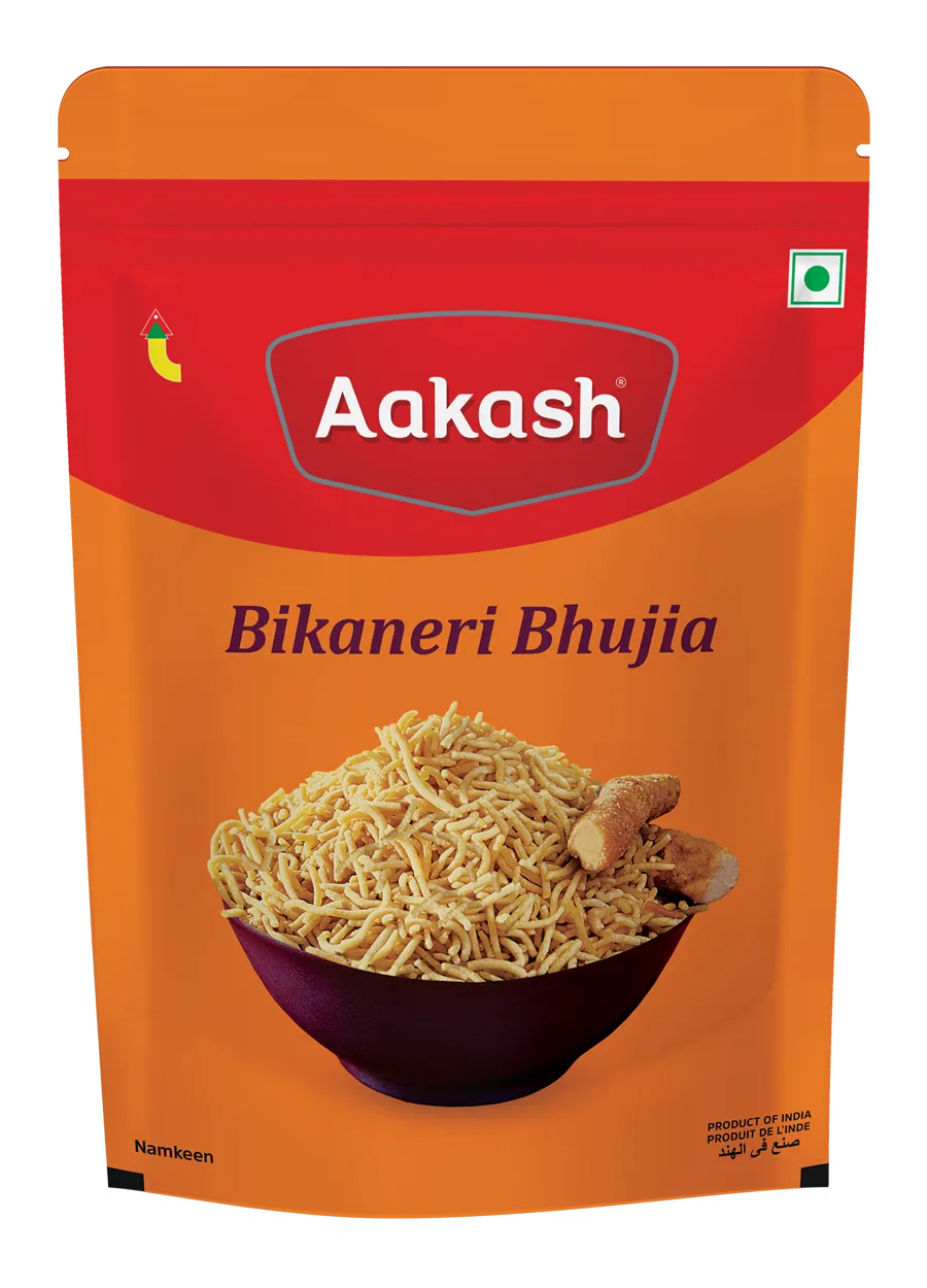 Akash namkeen Bikaneri Bhujia | Crispy Moth Flour Sev | Traditional Rajasthani Namkeen