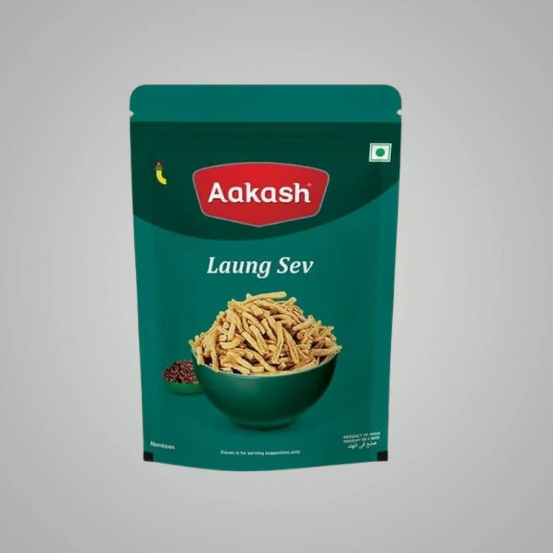 Akash namkeen Laung Sev | Spicy Clove Gram Flour Sev | Indori Namkeen Snack