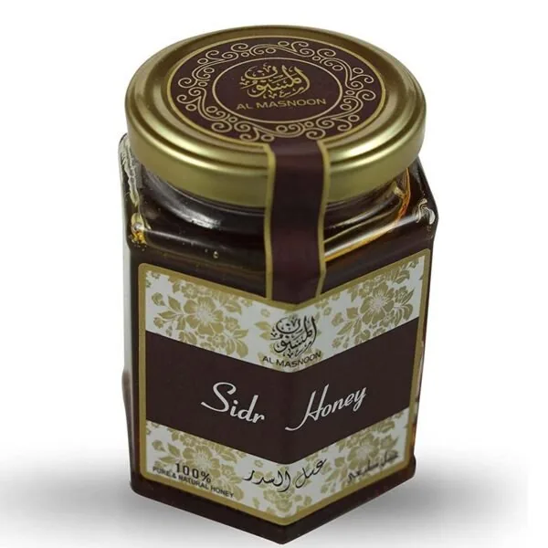 Al Masnoon Sidr Honey | Pure Raw Mountain Honey | Natural Sweetener and Wellness Supplement-2