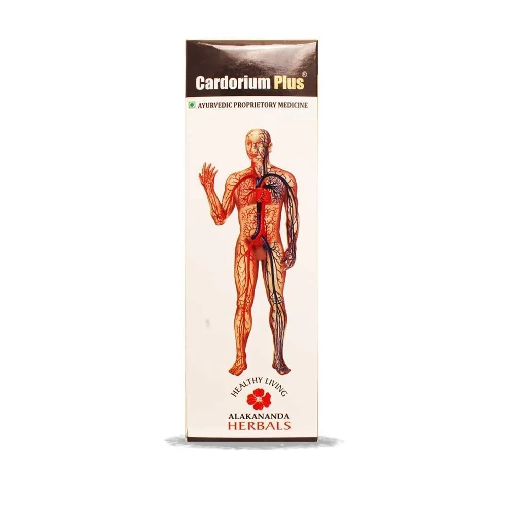 Alakananda Herbals Cardorium Plus | Ayurvedic Cardiac Care Syrup | Natural Circulation Support-1