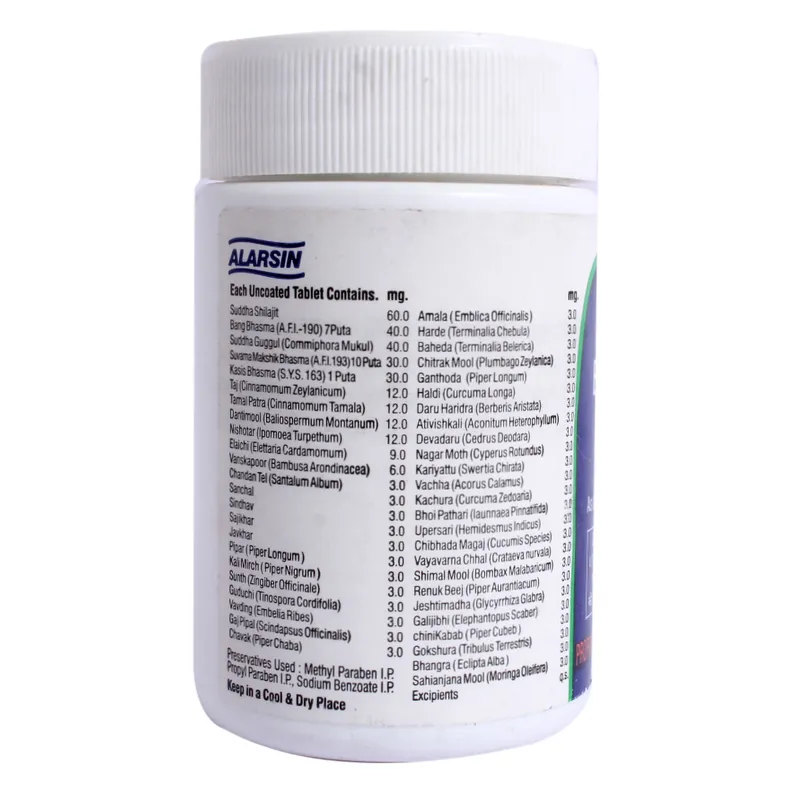 Alarsin Bangshil Tablet | Ayurvedic Urinary Wellness Formula | Natural Bladder Support-2