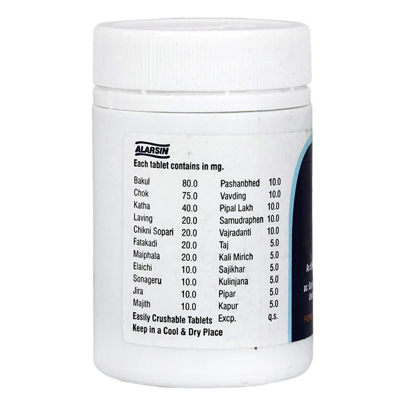 Alarsin Ayurvedic G-32 Tablet | Natural Gum Massage and Oral Care Therapy-1