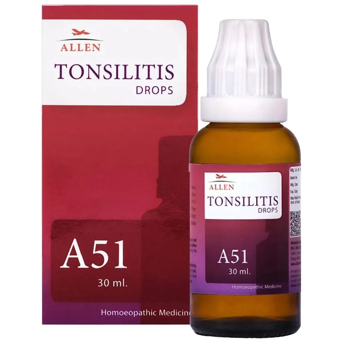 Allen Homeopathy A51 Drops