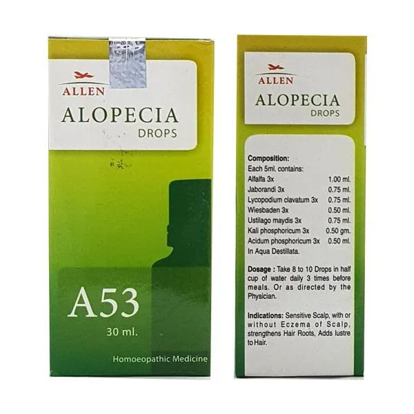 Allen Homeopathy A53 Drops | Homeopathic Scalp and Hair Root Therapy-2